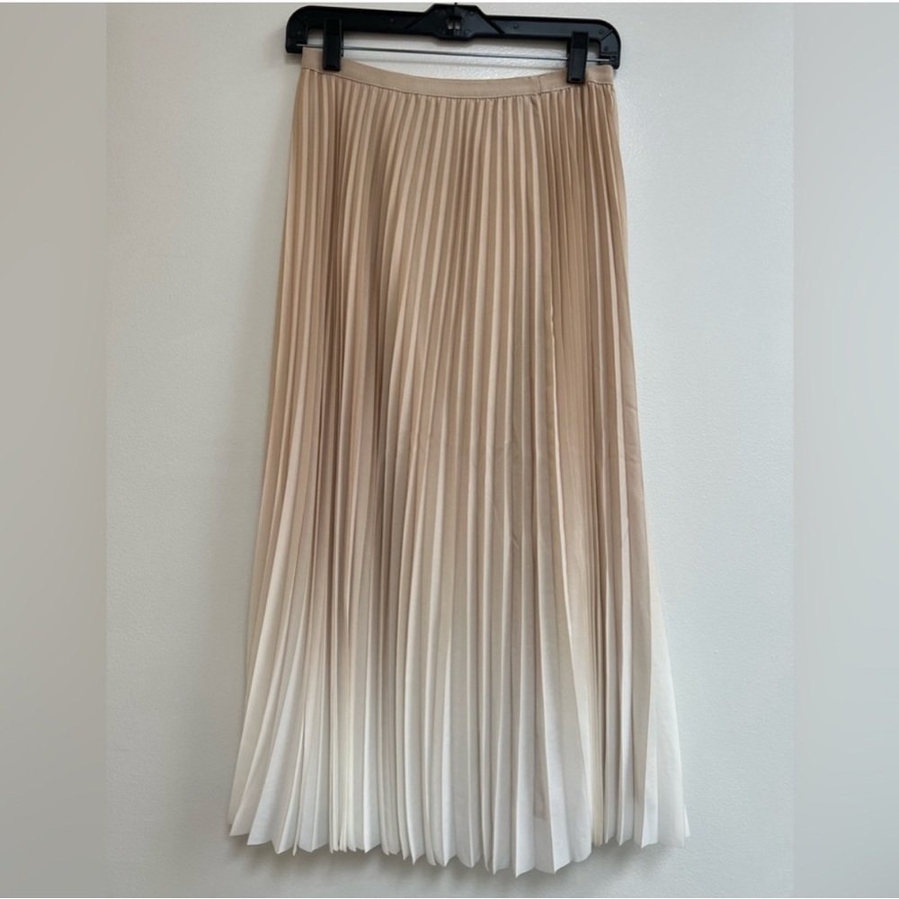 French Connection Cream A-Line Skirt - Picture 2 of 3
